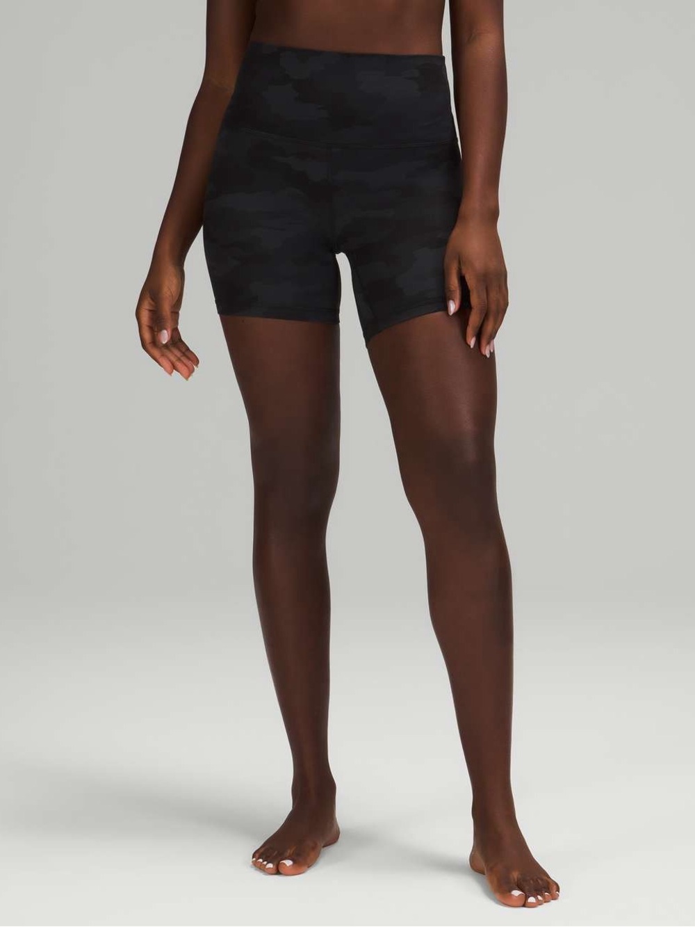Lululemon Align 6” High-Rise Camo Bike Shorts